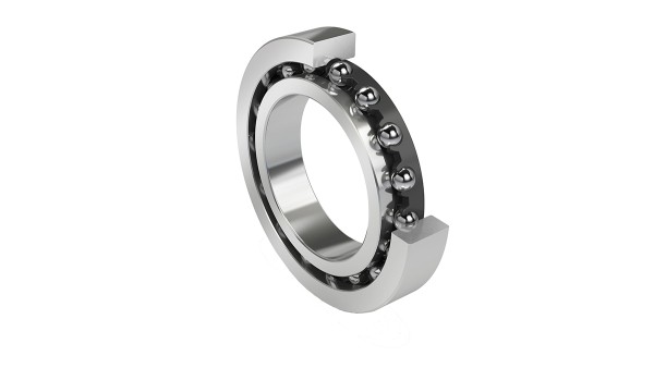 Deep groove ball bearing for steering systems